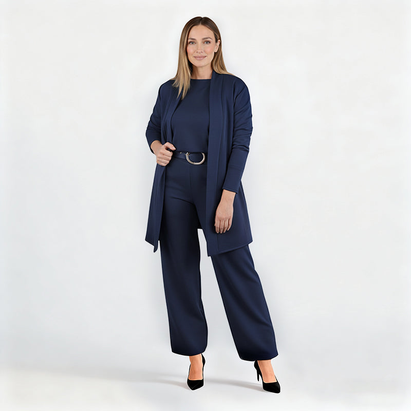 Elena – Set Elegant 3 Pieces (Jacket, Top And Pants)