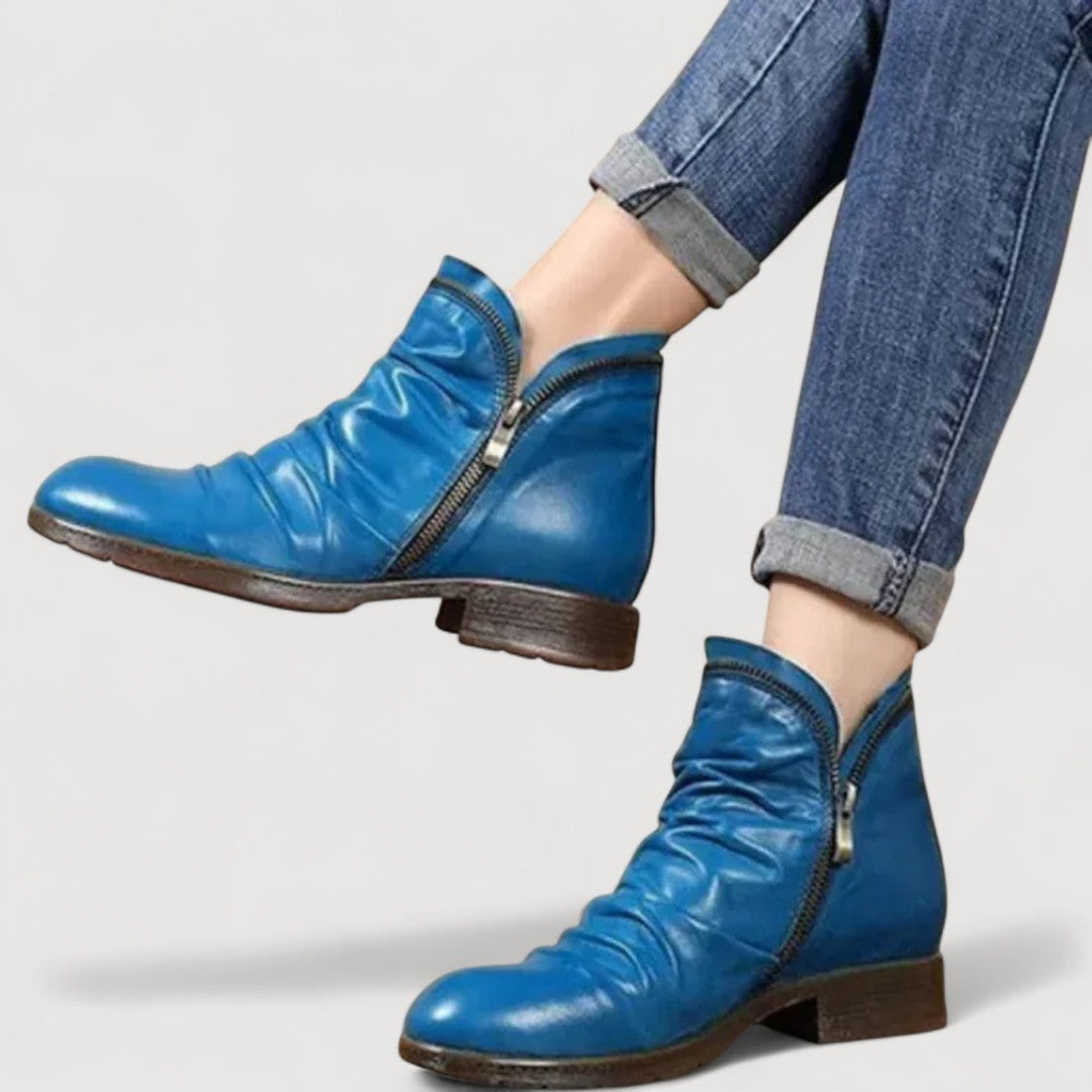 Lianella – Comfort Zip Ankle Boots