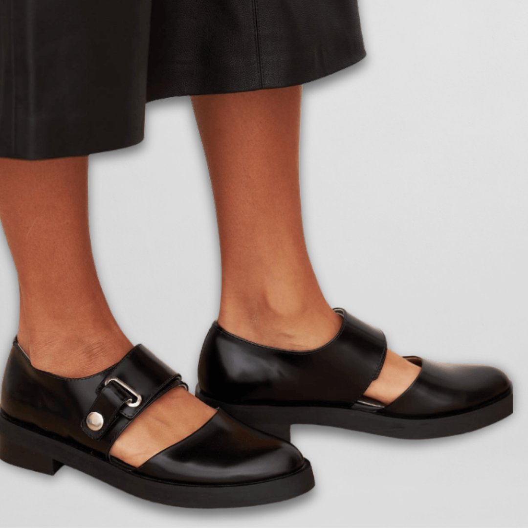 Sara- Classic Mary Janes With Adjustable Buckle