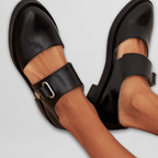 Sara- Classic Mary Janes With Adjustable Buckle