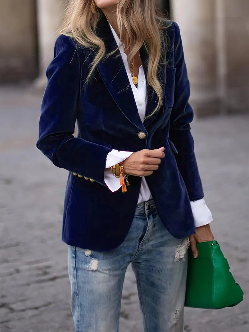 Ophelia | Elegant Luxe Tailored Blazer