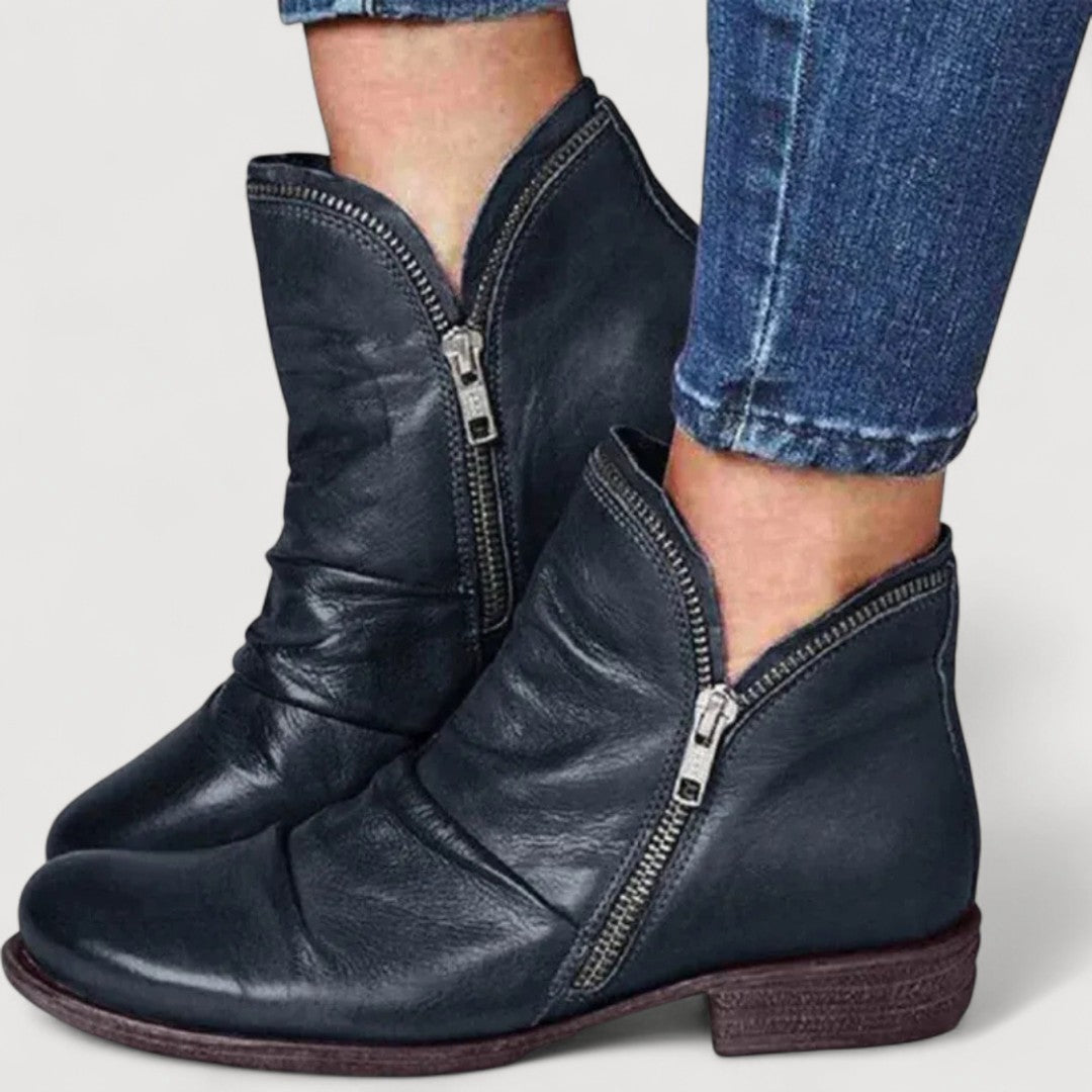 Lianella – Comfort Zip Ankle Boots