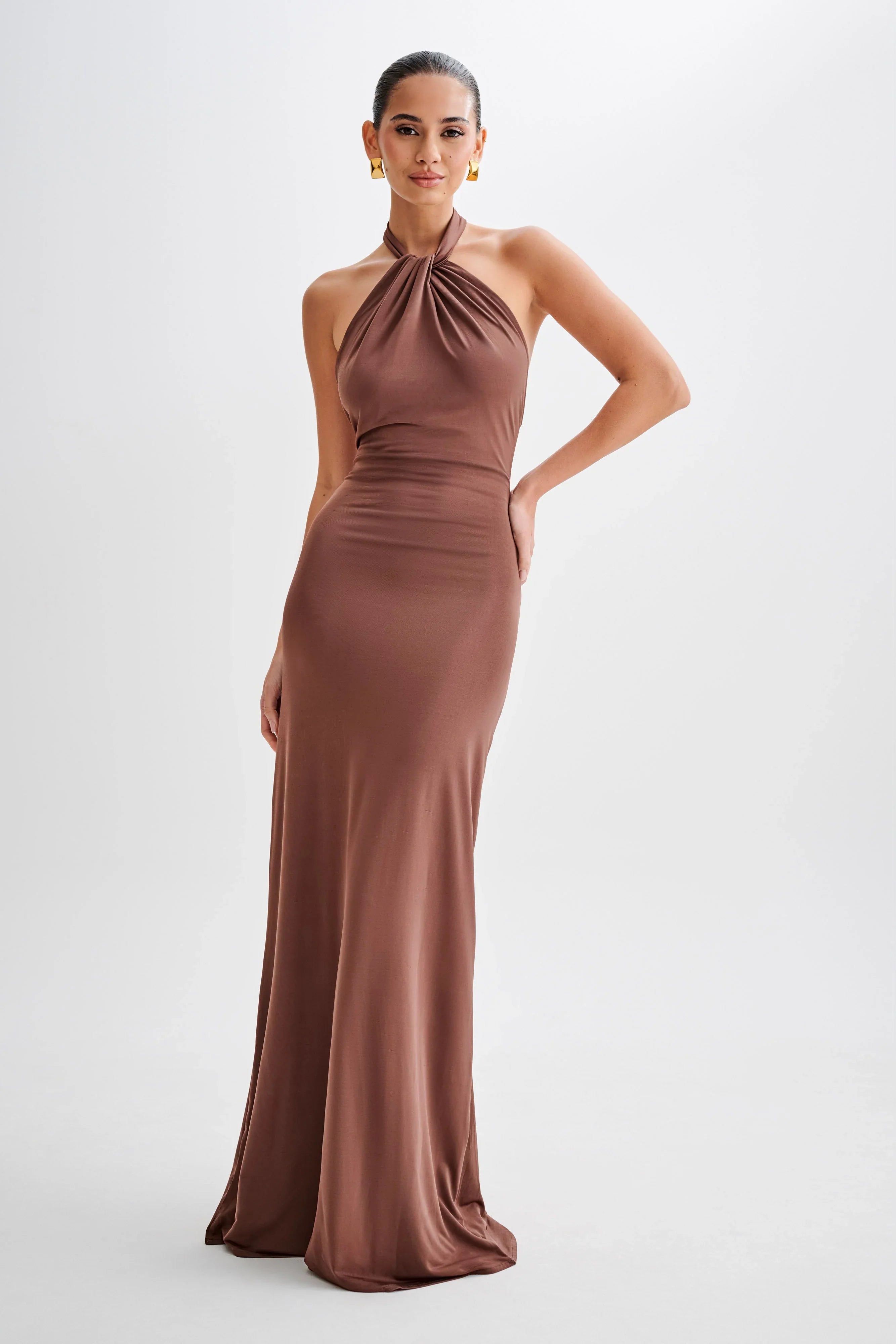 Seta | Halter Maxi Dress