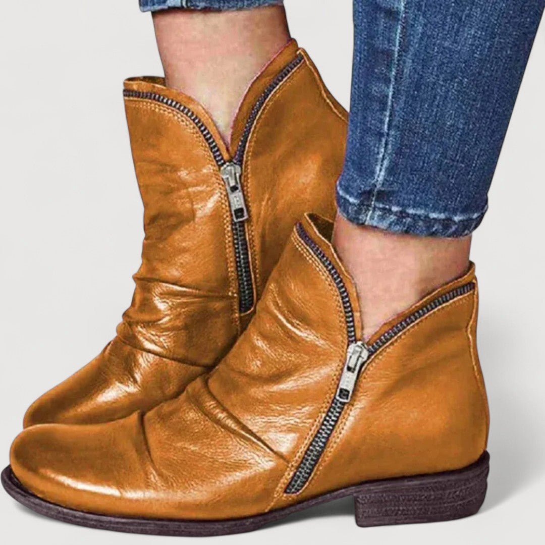 Lianella – Comfort Zip Ankle Boots
