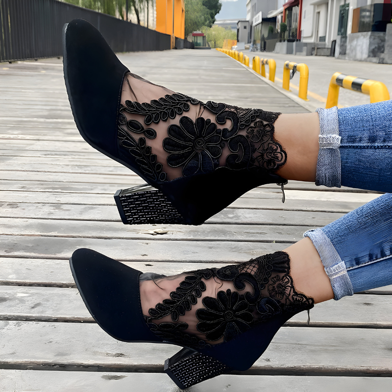 Margarith | Elegant Ankle Strap Heels