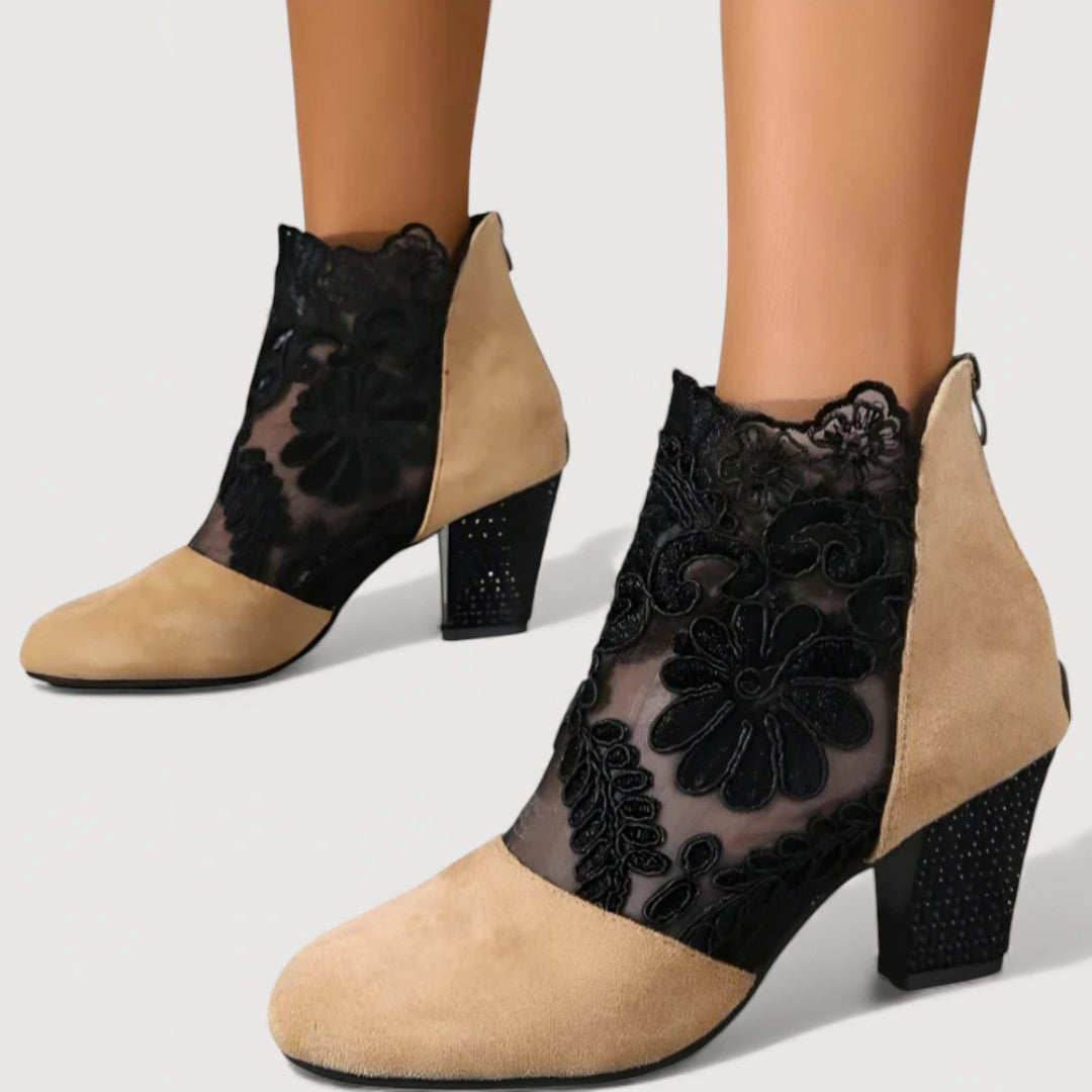 Zariah – Elegant Lace Heels