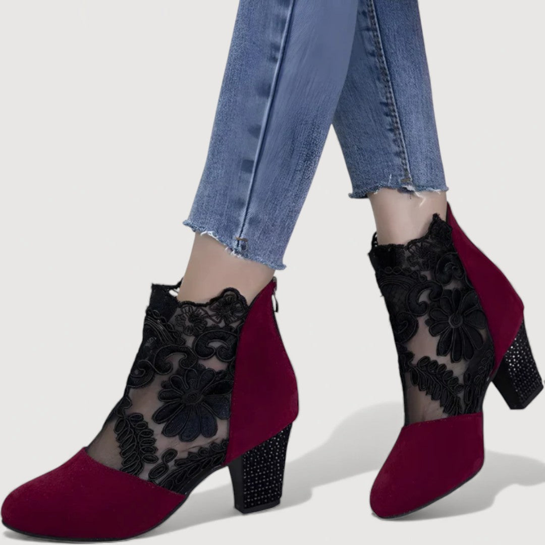 Zariah – Elegant Lace Heels