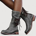 Maren – Western Lace-Up Boots