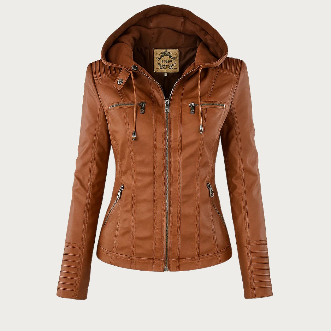 Darcy | Robust And Elegant Leather Jacket