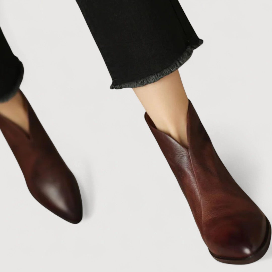 Anita – Luxe Low-Heel Boots