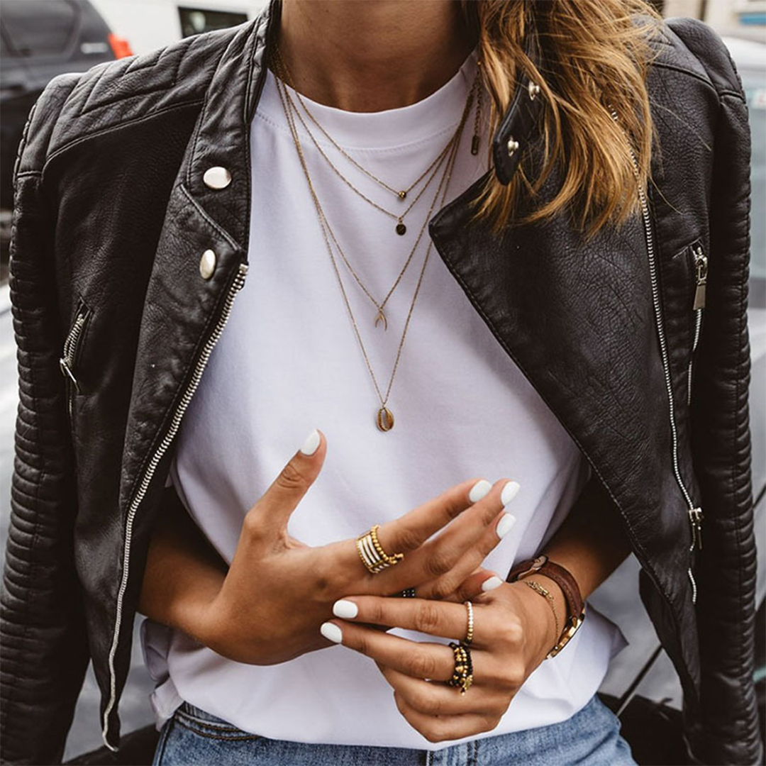 Avery | Classic Biker Jacket