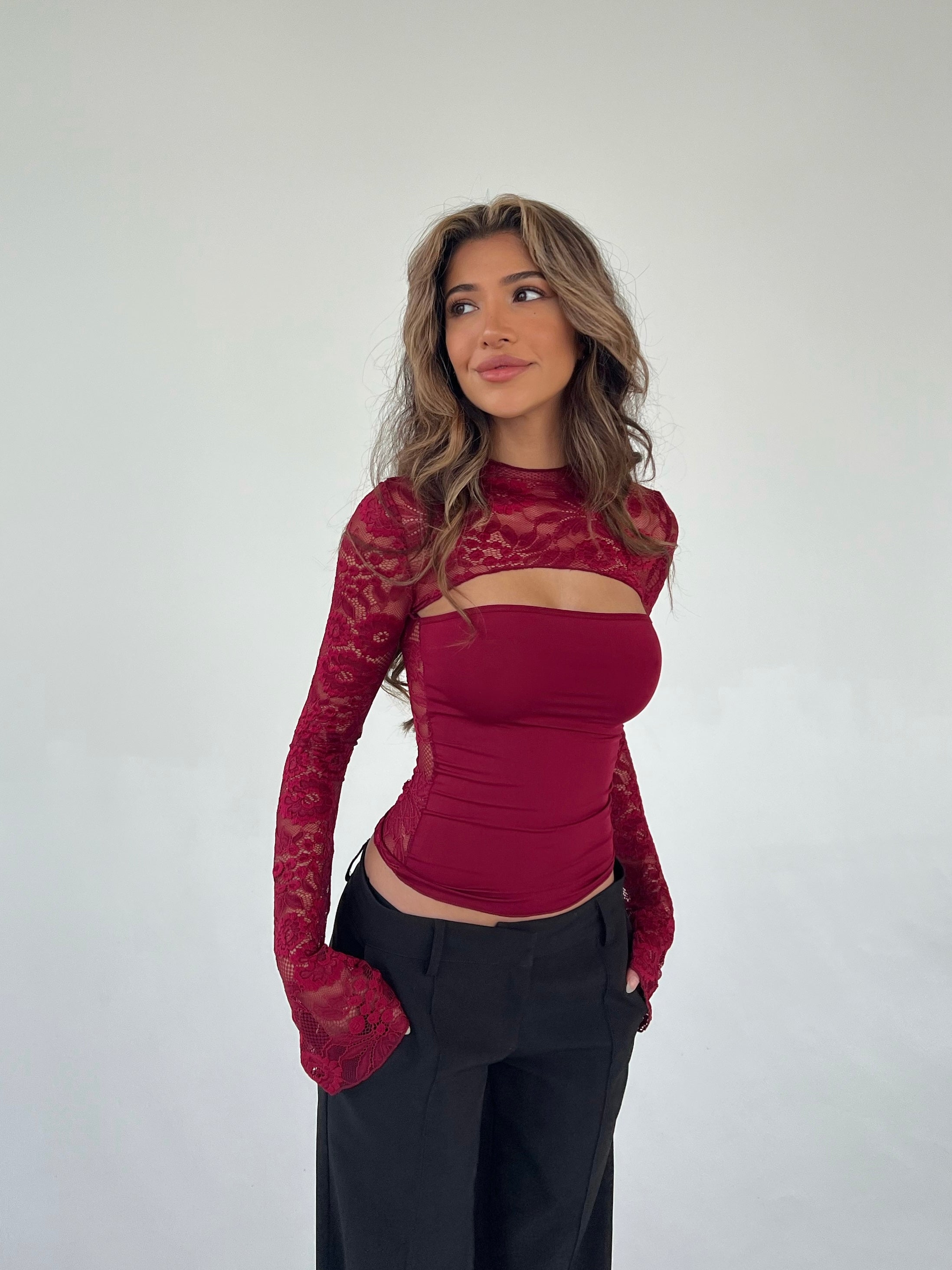 Kate | Lace Top