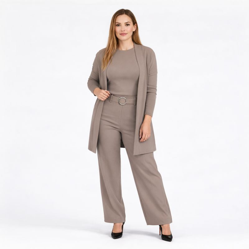 Elena – Set Elegant 3 Pieces (Jacket, Top And Pants)