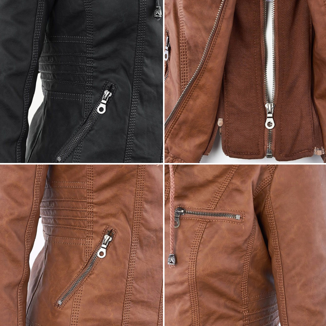 Darcy | Robust And Elegant Leather Jacket