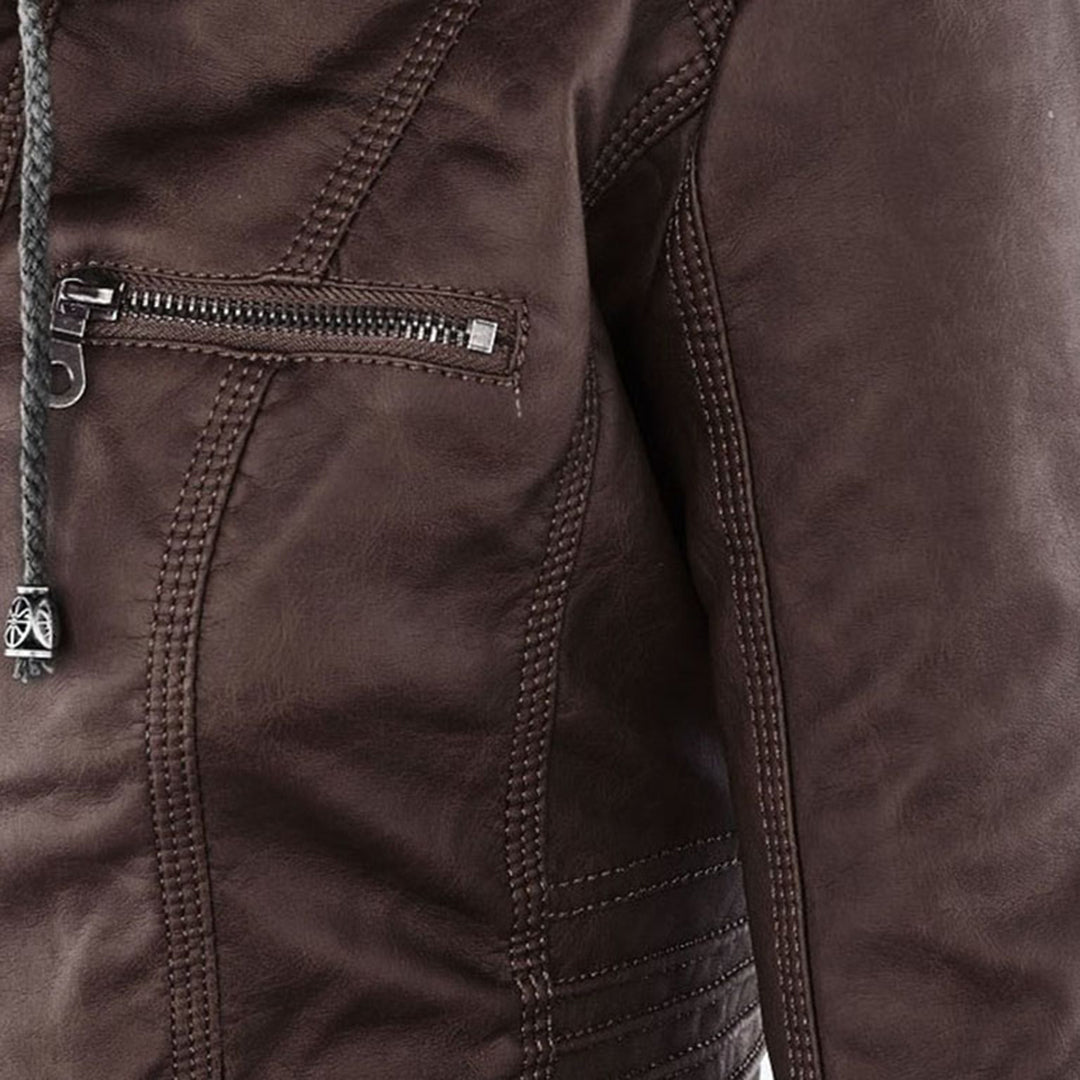 Darcy | Robust And Elegant Leather Jacket
