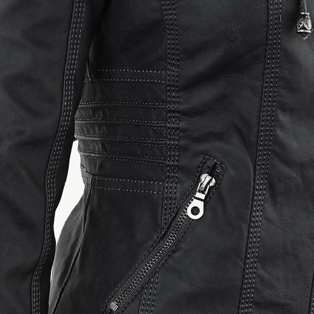 Darcy | Robust And Elegant Leather Jacket