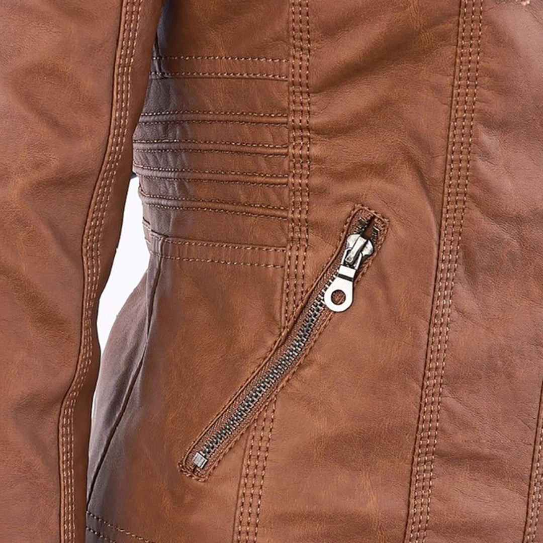 Darcy | Robust And Elegant Leather Jacket