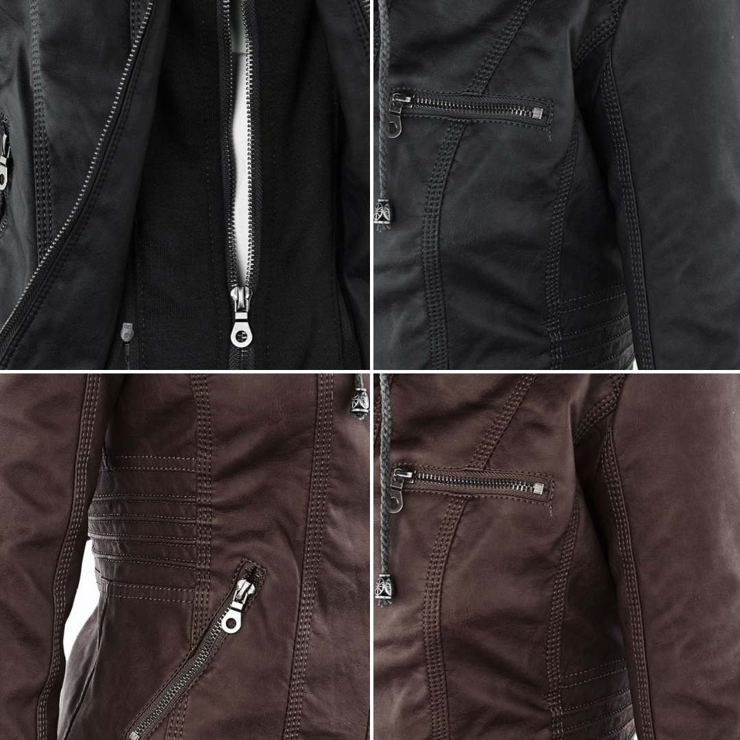 Darcy | Robust And Elegant Leather Jacket