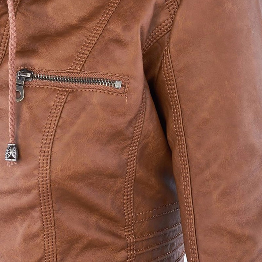 Darcy | Robust And Elegant Leather Jacket
