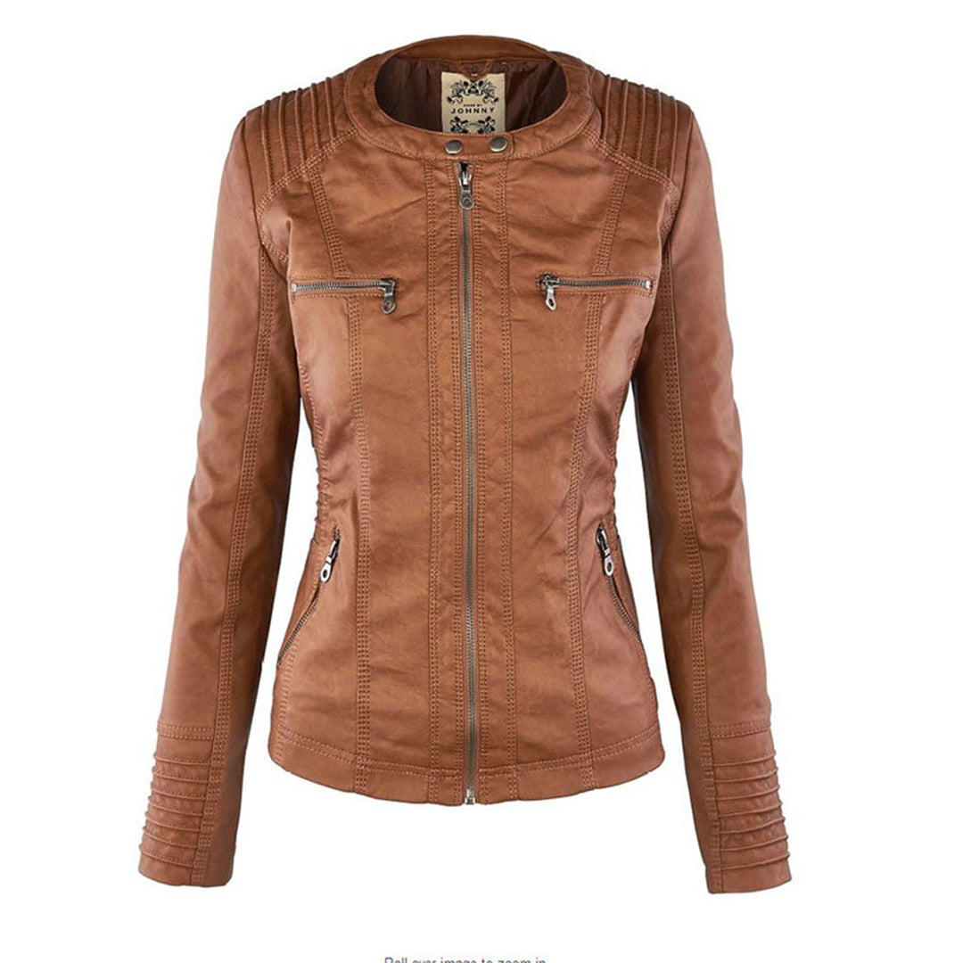 Darcy | Robust And Elegant Leather Jacket