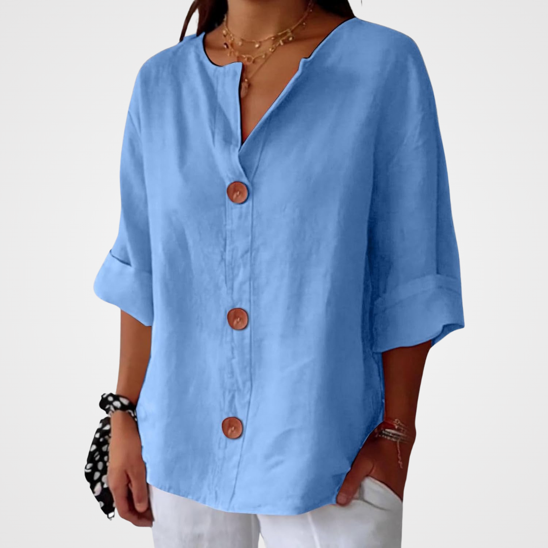 Hazel | Loose-Fitting Summer Blouse