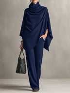 Seraphine | Elegant Drape Two-Piece Set
