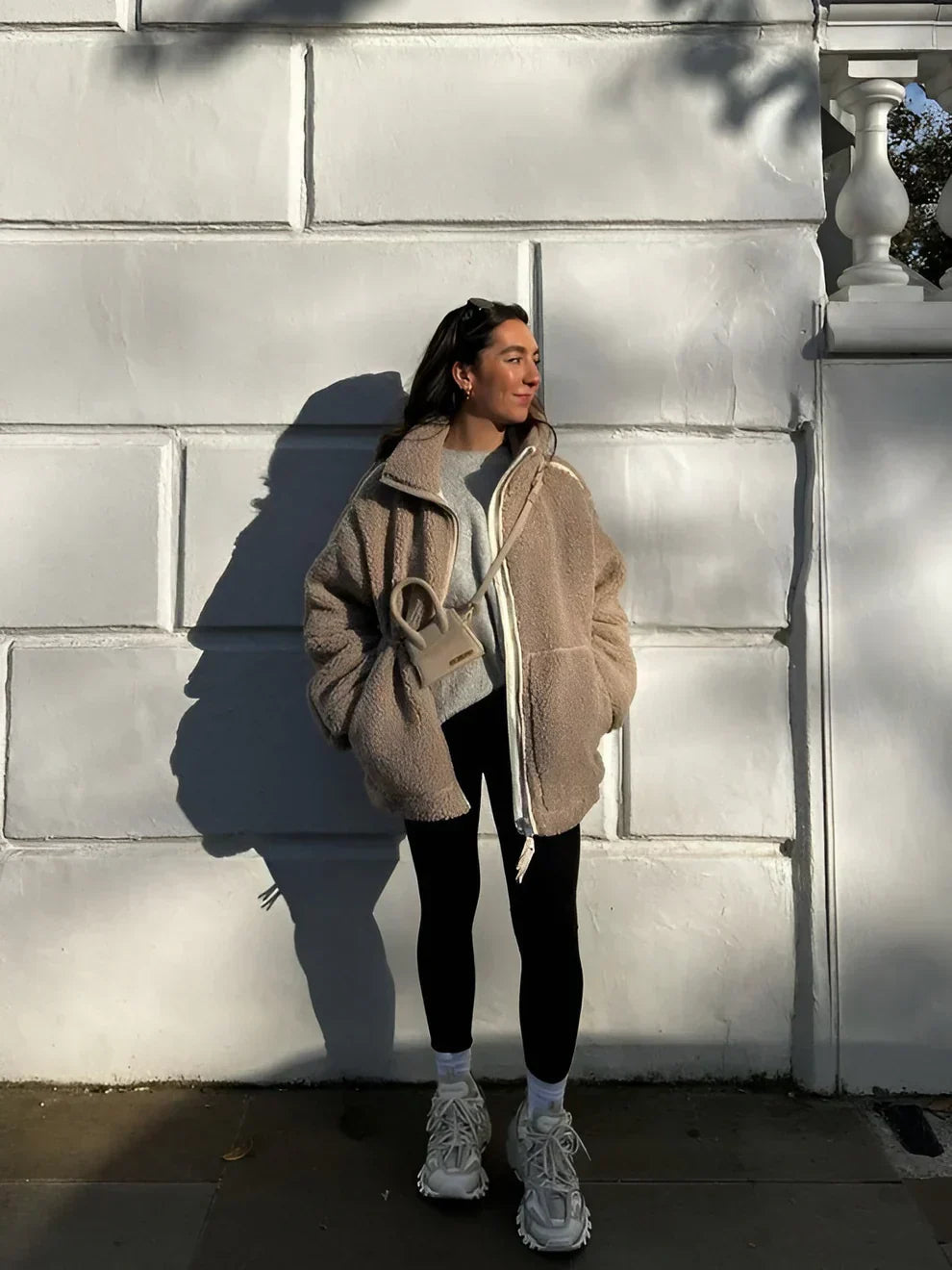 Amara | Soft Teddy Fleece Coat
