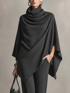 Seraphine | Elegant Drape Two-Piece Set
