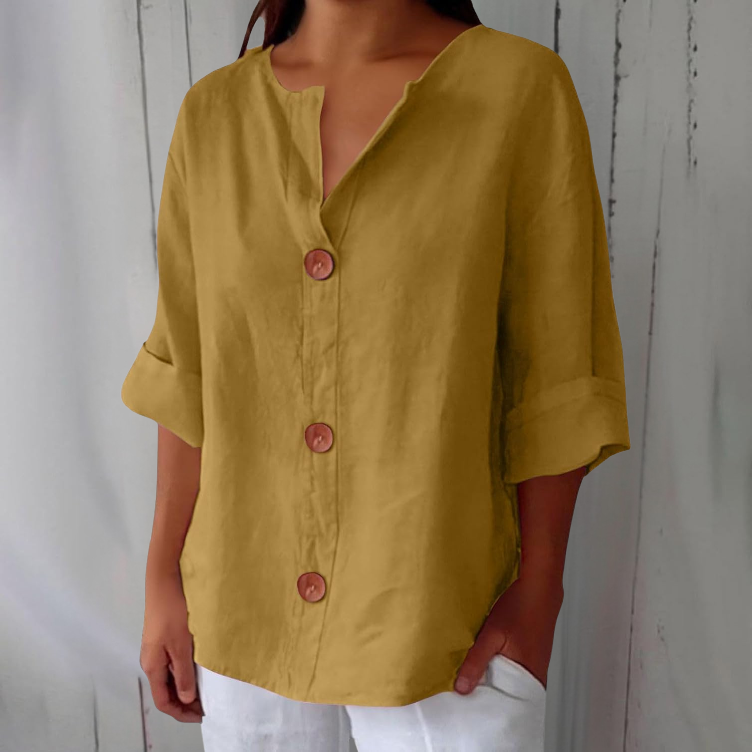 Hazel | Loose-Fitting Summer Blouse