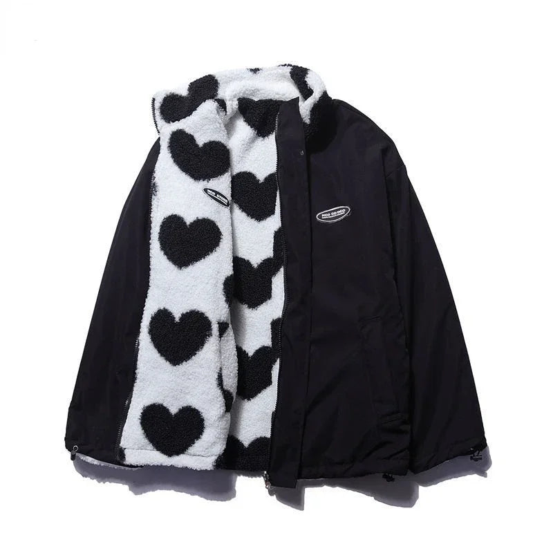 Livia | Reversible Heart Jacket