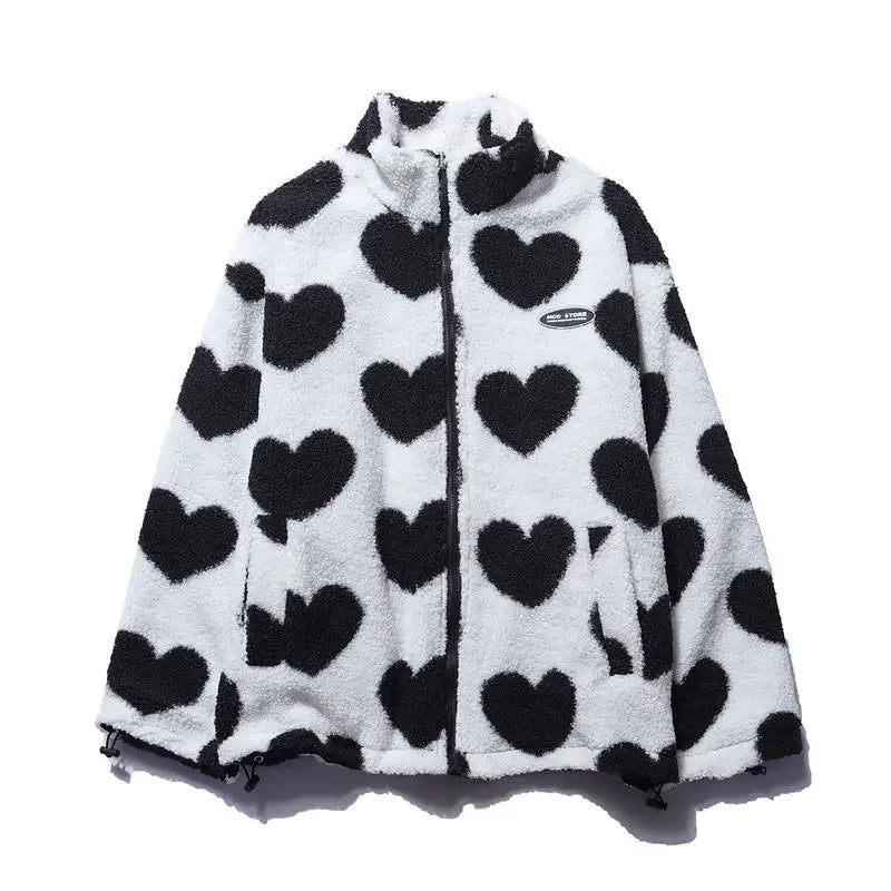 Livia | Reversible Heart Jacket