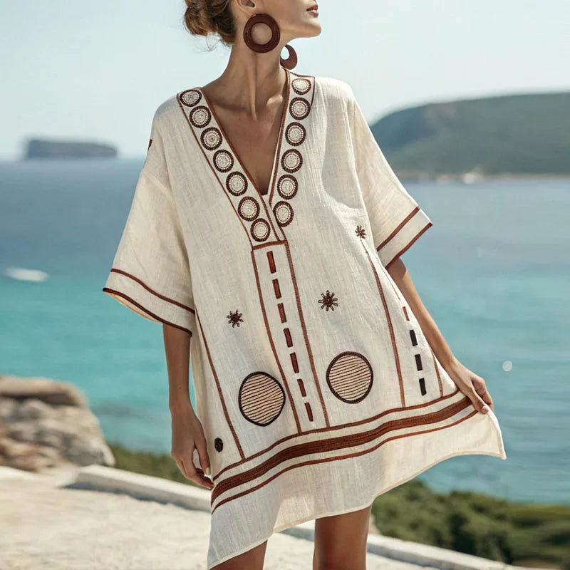 Gwen | Elegant And Comfortable Beach Dress For Warm Days