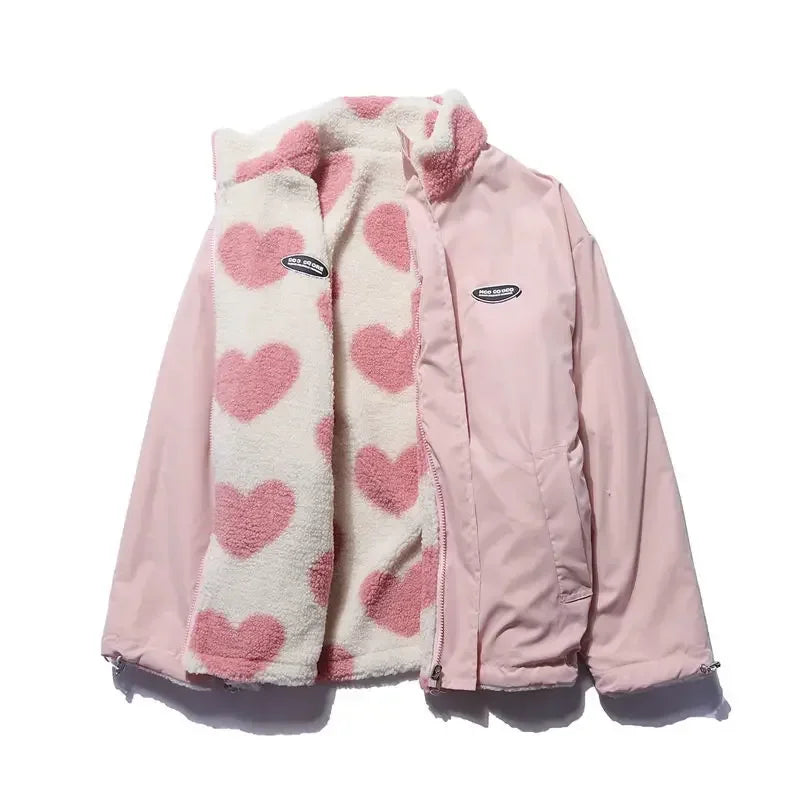 Livia | Reversible Heart Jacket