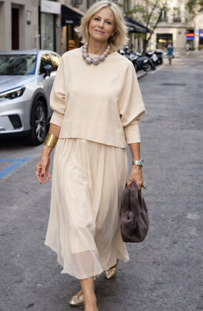 Zanelia | Elegant Tulle Sweater Dress (Set)