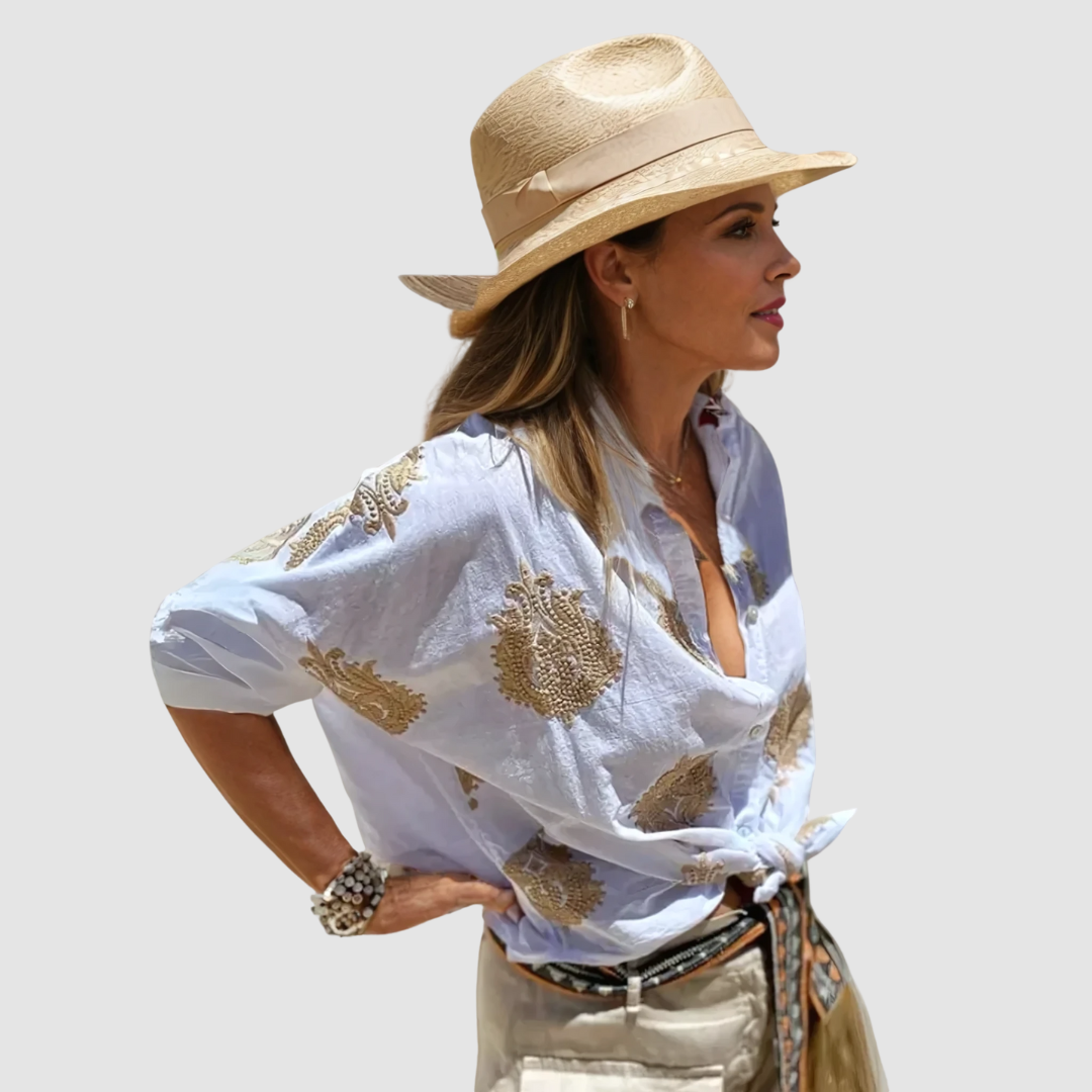Gaby Elegant Breathable Blouse