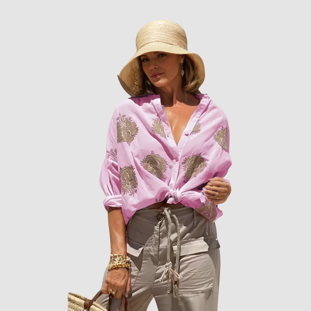 Gaby Elegant Breathable Blouse
