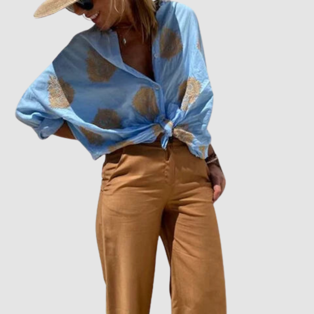 Gaby Elegant Breathable Blouse
