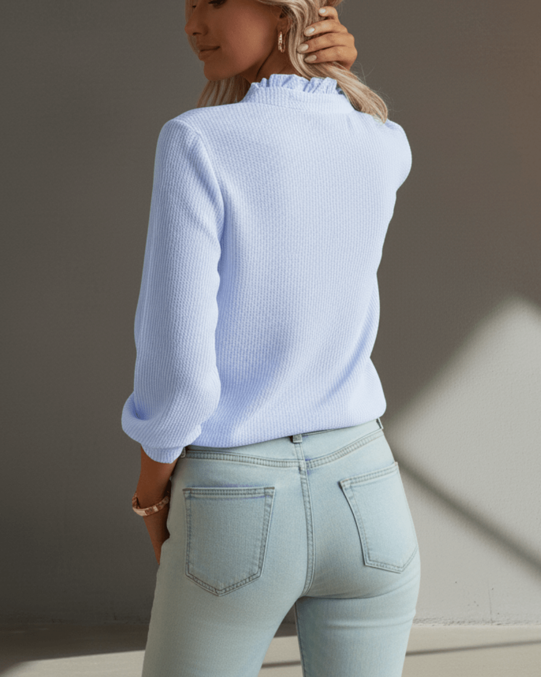 Amelia | Elegant Ruffle Shirt