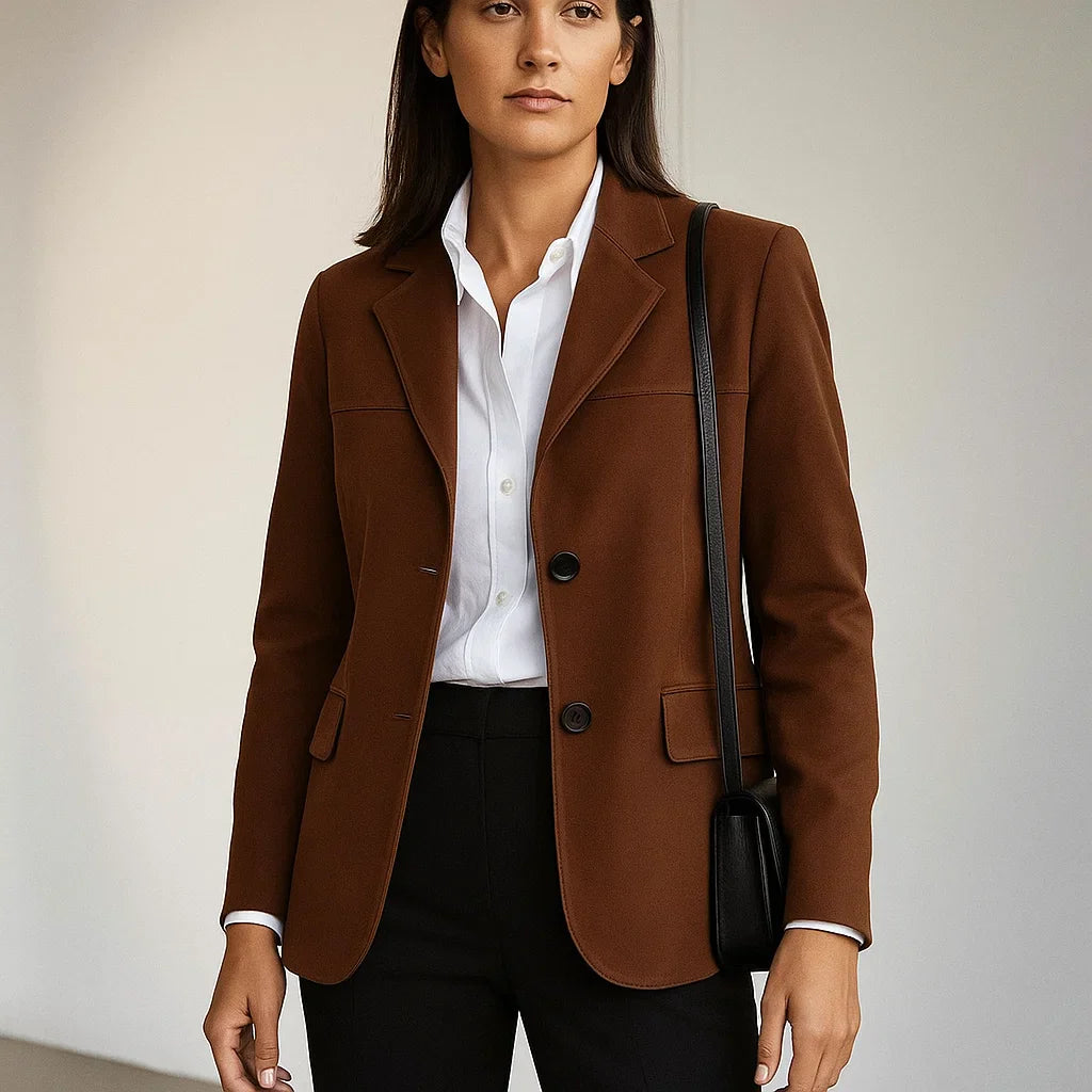 Jacket In Suede Classic Natalie
