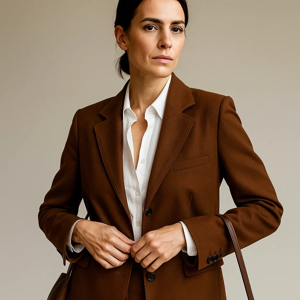 Jacket In Suede Classic Natalie