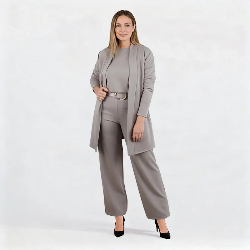 Elena – Set Elegant 3 Pieces (Jacket, Top And Pants)