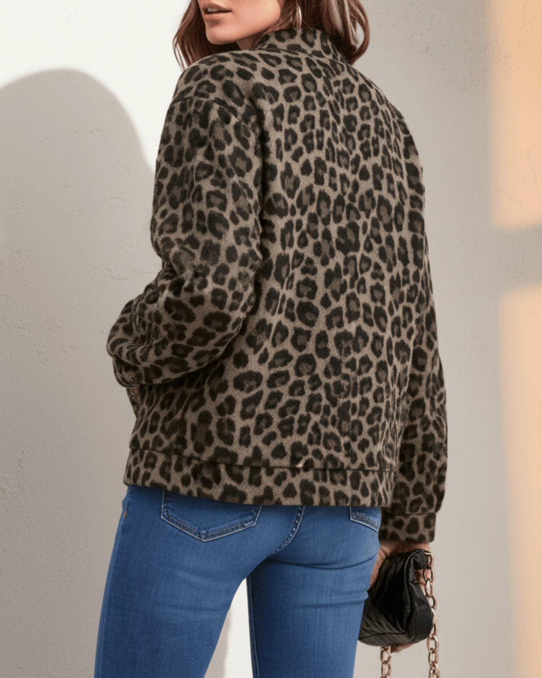 Elara | Leopard Lounge Jacket