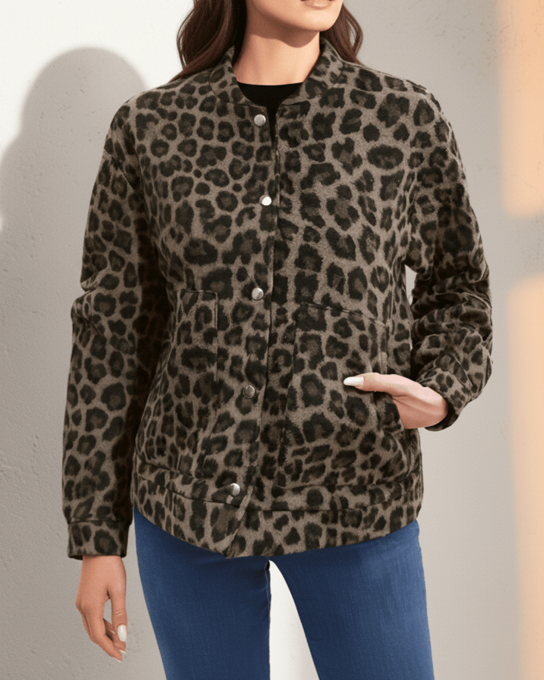 Elara | Leopard Lounge Jacket