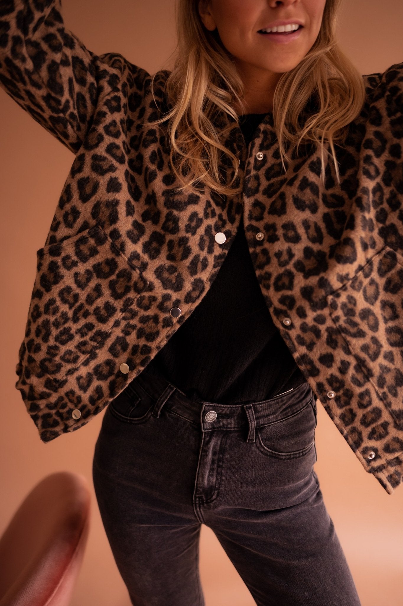 Savannah | Chic Leopard Print Jacket