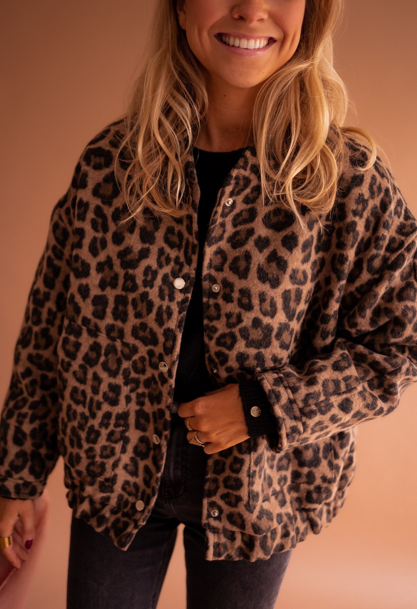 Savannah | Chic Leopard Print Jacket