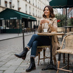 Martina | Classic Leather Heel Boots