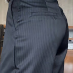 Mathilda | Elegant, Figure-Flattering Striped Trousers
