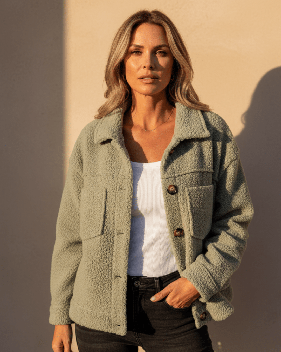 Tate | Fleece Autumn Jacket