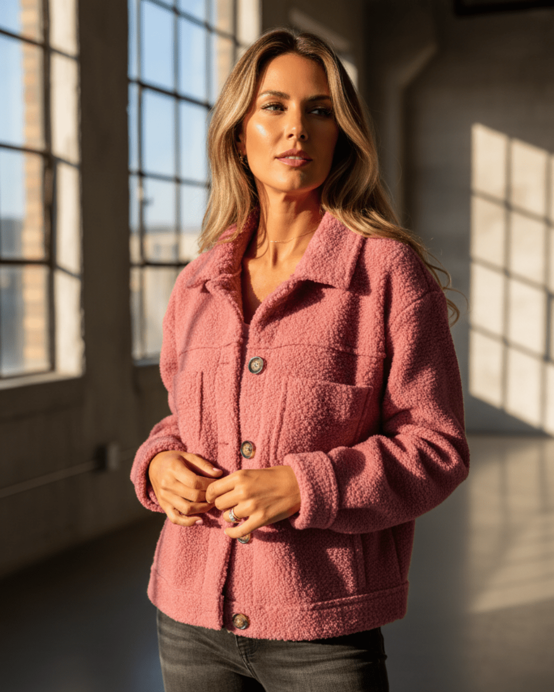 Tate | Fleece Autumn Jacket