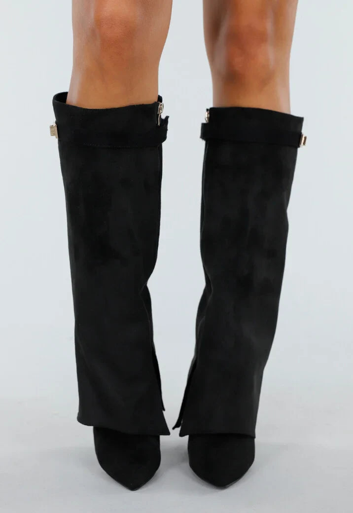 Squalo | Prestige Boots Black Suede